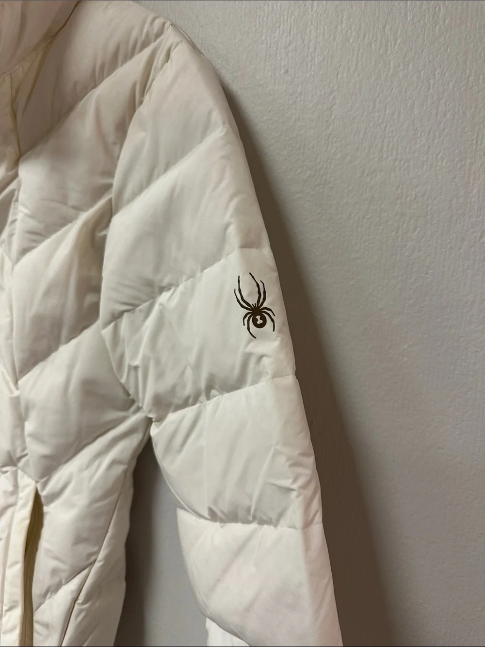Spyder Women's Quilted Puffer Jacket - Cream